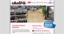 Desktop Screenshot of kenkaskoekstra.fi